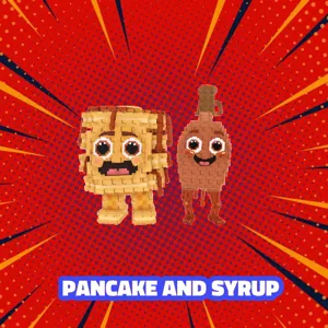 PANCAKE AND SYRUP