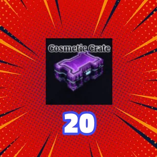 20 COSMETIC CRATE