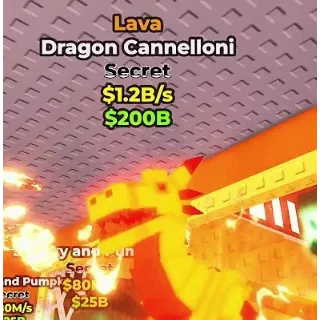 LAVA DRAGON CANNELLONI