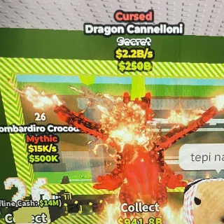 CURSED DRAGON CANNELLONI