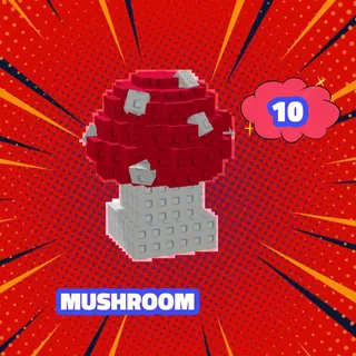 10x MUSHROOM