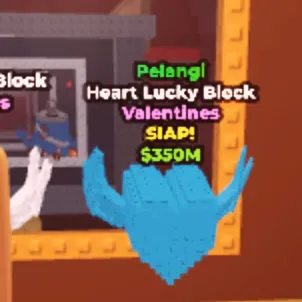 RAINBOW HEART LUCKY BLOCK
