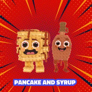 PANCAKE AND SYRUP