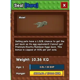HUGE/TITANIC SEAL 100KG+