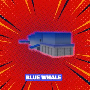 HUGE /TITANIC BLUE WHALE