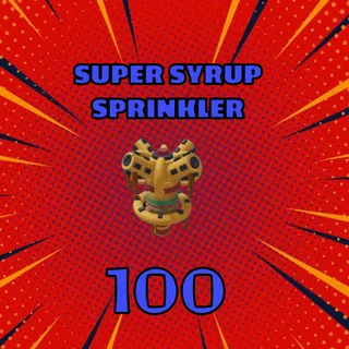 SUPER SYRUP SPRINKLER