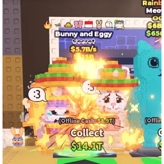 BUNNY AND EGGY 5,7B/S