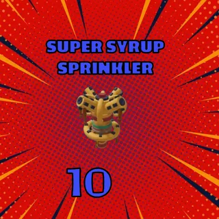 SUPER SYRUP SPRINKLER