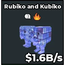 CRYSTAL RUBIKO AND KUBIKO 1.6B/S (180 EXIST)