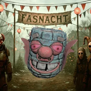 Glowing Corn Cob Mask