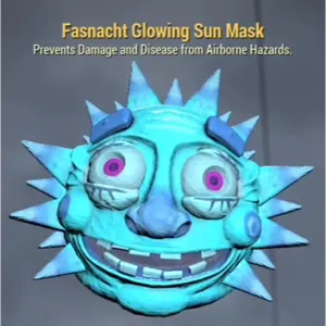 Glowing Sun Mask