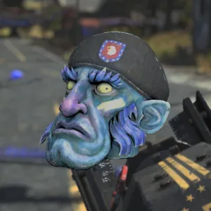 Glowing Captain Mask