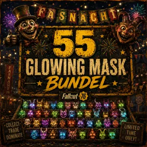 55 Glowing Mask Bundle