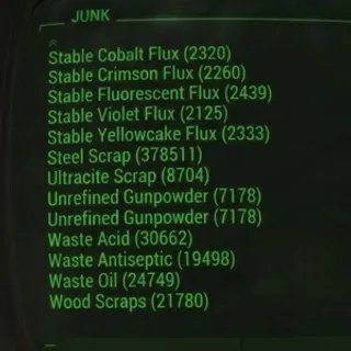 Junk Bundle & 10k Scrip