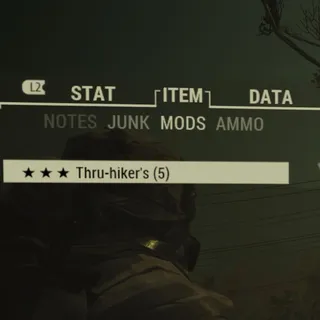 5 Thru Hiker's Mod