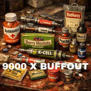 9000 x Buffout