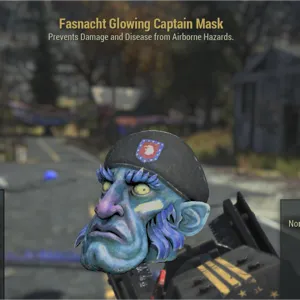 Glowing  Captain Mask