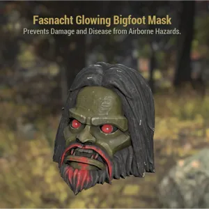 Glowing Bigfoot Mask
