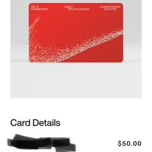 NIKE $50 CARD