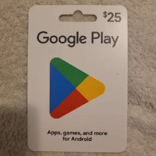 $25.00 Google Play