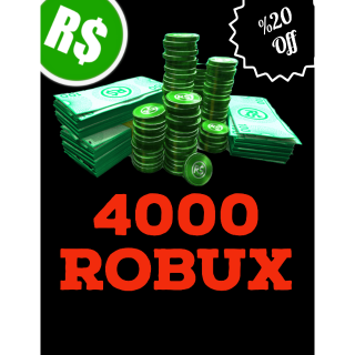 Robux 4 000x Objets Virtuels Dans Le Jeu Gameflip - jeu robux