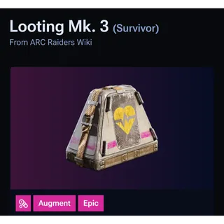 ARC RAIDERS 10x Looting Mk. 3 (Survivor)