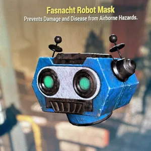 robot fasnacht mask