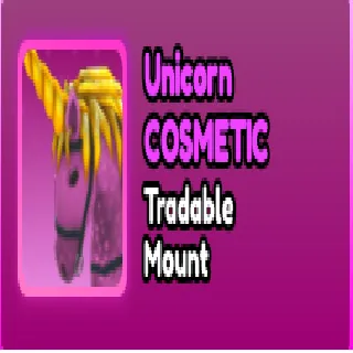 Roblox World Zero｜Unicorn Mount