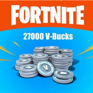 Vbucks 27000