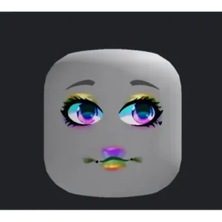 Rainbow Spirit Face