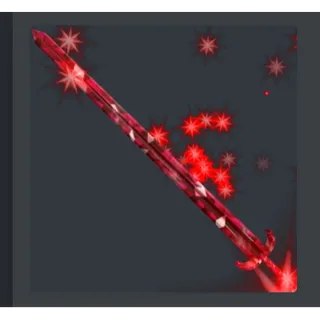 Red Sparkle Time Claymore