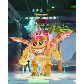 Summer La Superior Combinacion 95.6 Qi/s - Fortnite: Steal the Brainrot