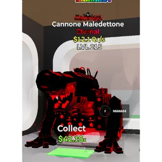 Darkness Cannone Maledettone 12.1 Qi/s - Fortnite: Steal the Brainrot