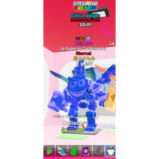 Rainbow La Superior Combinacion 10,8Qi/s - Fortnite: Steal the Brainrot