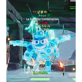 Aqua La Superior Combinacion 86.5 Qi/s - Fortnite: Steal the Brainrot