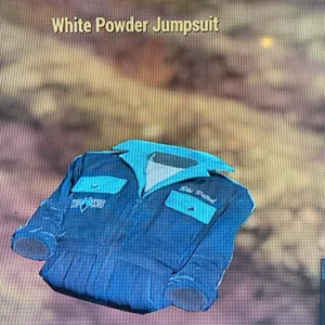 White powder+ USA mask