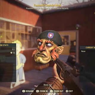 Fasnacht Captain Mask