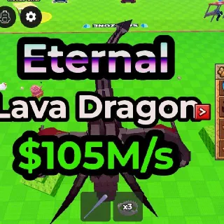Eternal Lava Dragon ($100m/s) - Steal An Egg