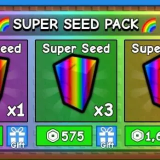 100X SUPER SEED - GROW A GARDEN