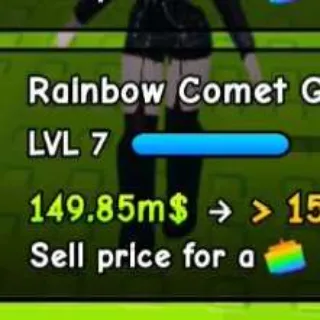 149m$ Rainbow Comet Gnome - Roll A Gnome