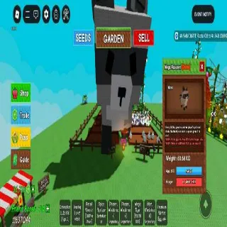 MEGA RACCOON 60KG - GROW A GARDEN