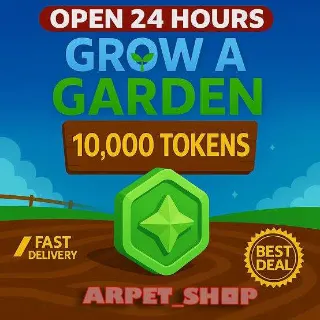 10K TOKEN - GROW A GARDEN