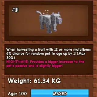 NIGHTMARE DIAMOND PANTHER 60KG - GROW A GARDEN