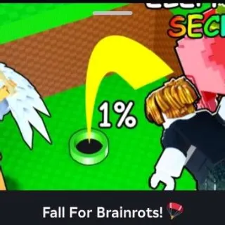 FALL FOR BRAINROT              4x SUPREME BRAINROT (MAX LEVEL)