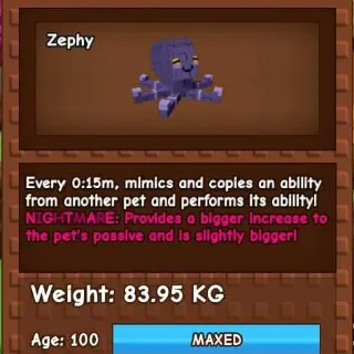 TITANIC MIMIC 80KG - GROW A GARDEN