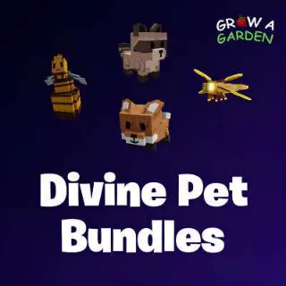 12 PIECES BUNDLE DIVINE PETS - GROW A GARDEN