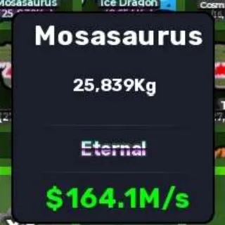 Eternal Mosasaurus($164m/s) - Steal An Egg