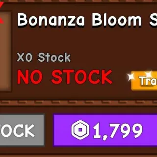 BONANZA BLOOM SEED - GROW A GARDEN