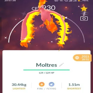 Shiny Moltres