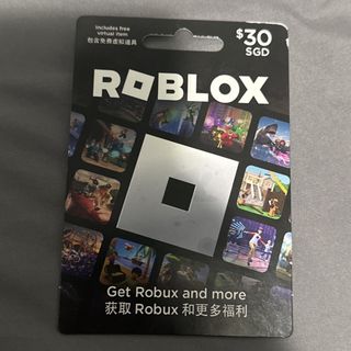 CODE!!], Roblox Robux Gift Card CODE SGD